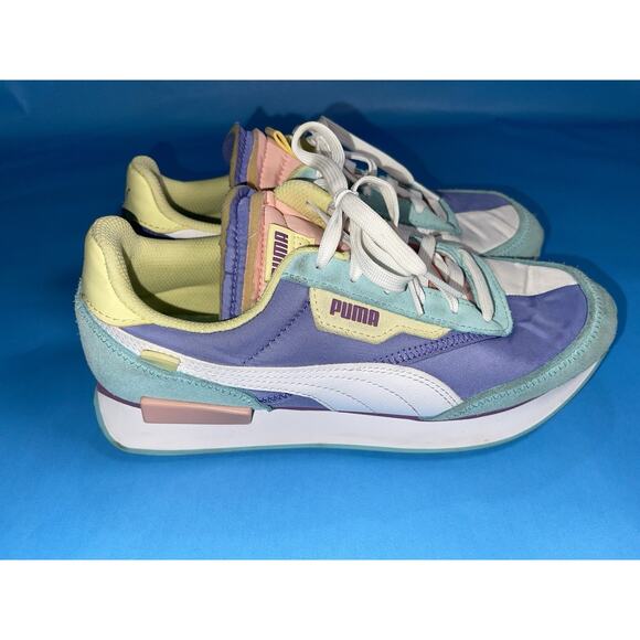 PUMA - Women’s- Future Rider Slash CB Tennis Shows Athletic - MultiColor Size 8 - Picture 3 of 7
